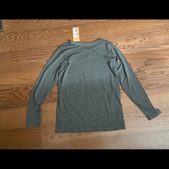 NWT Californian Vintage boys heather gray L/S NY t-shirt Size 12 - Picture 2 of 4